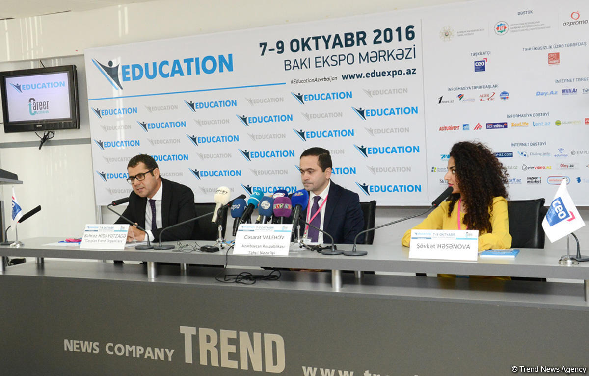Bakıda 10-cu Beynəlxalq Təhsil Sərgisi keçiriləcək (FOTO)