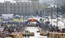 Bakıda keçirilən "Red Bull Soapbox” yarışının qalibləri müəyyənləşib (FOTO) (YENİLƏNİB)