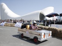 Bakıda keçirilən "Red Bull Soapbox” yarışının qalibləri müəyyənləşib (FOTO) (YENİLƏNİB)