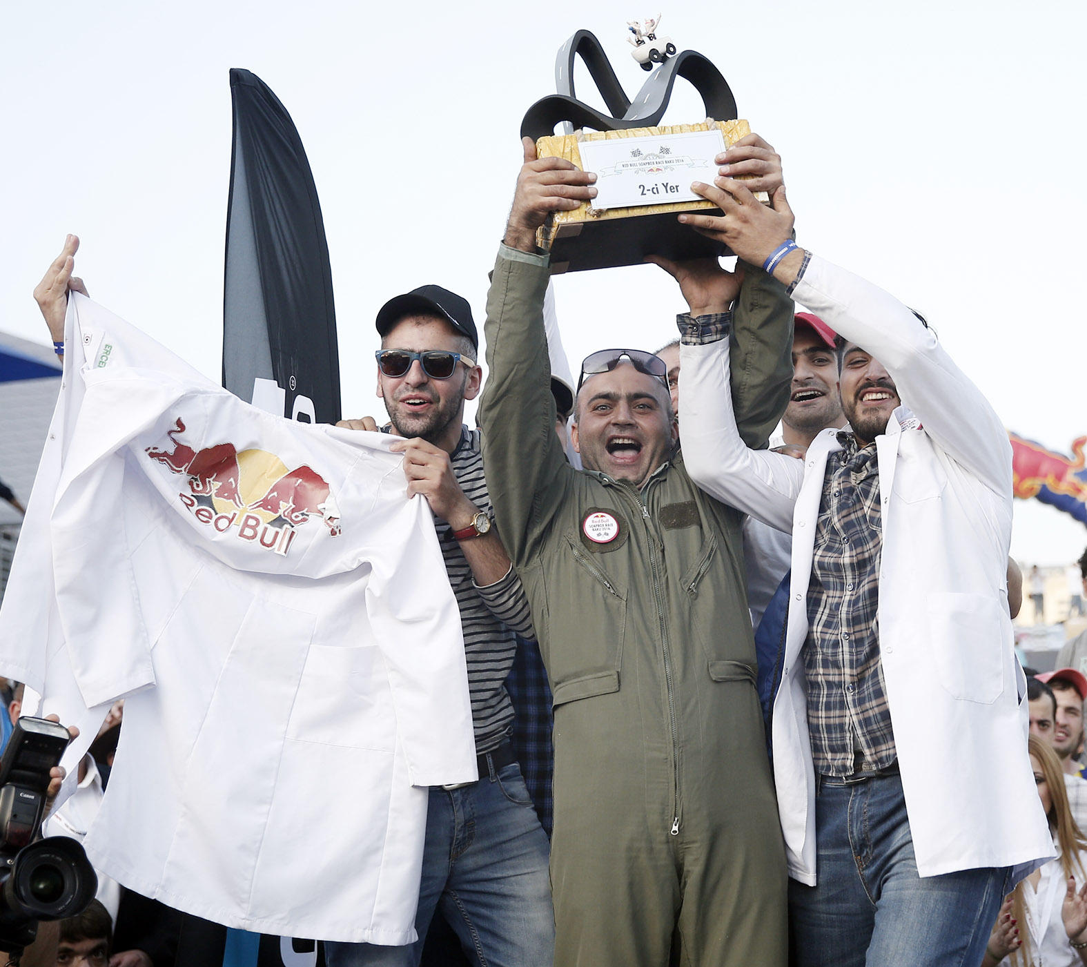 Bakıda keçirilən "Red Bull Soapbox” yarışının qalibləri müəyyənləşib (FOTO) (YENİLƏNİB)