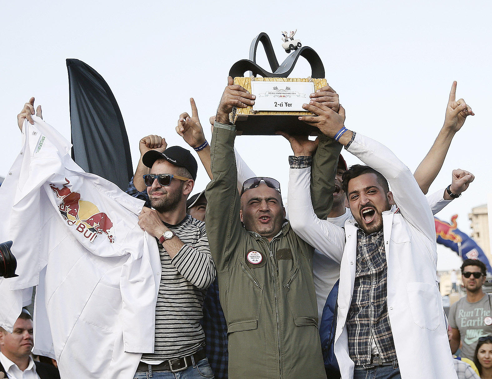 Bakıda keçirilən "Red Bull Soapbox” yarışının qalibləri müəyyənləşib (FOTO) (YENİLƏNİB)