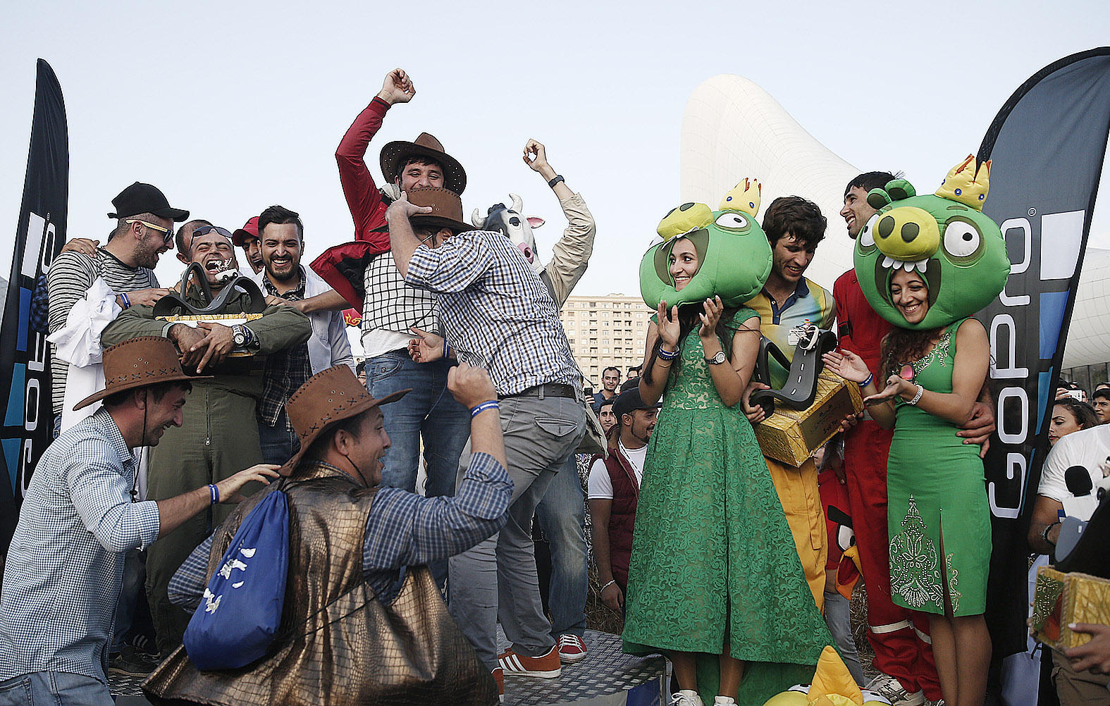 Bakıda keçirilən "Red Bull Soapbox” yarışının qalibləri müəyyənləşib (FOTO) (YENİLƏNİB)