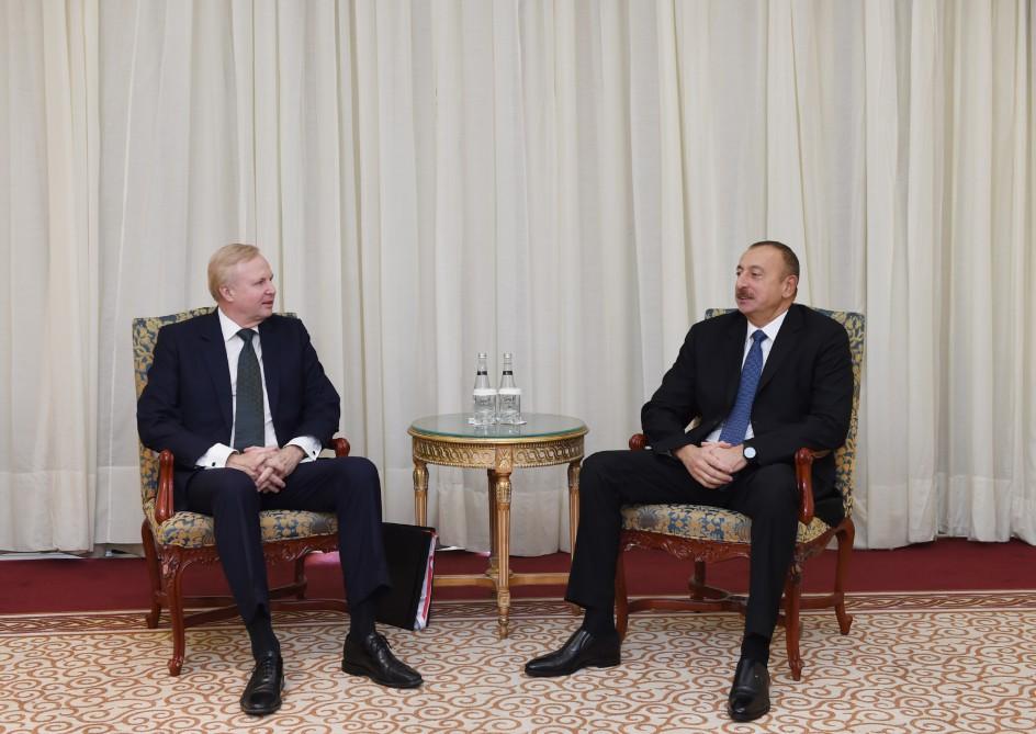 Prezident İlham Əliyev İstanbulda BP şirkətinin baş icraçı direktoru ilə görüşüb (YENİLƏNİB) (FOTO)