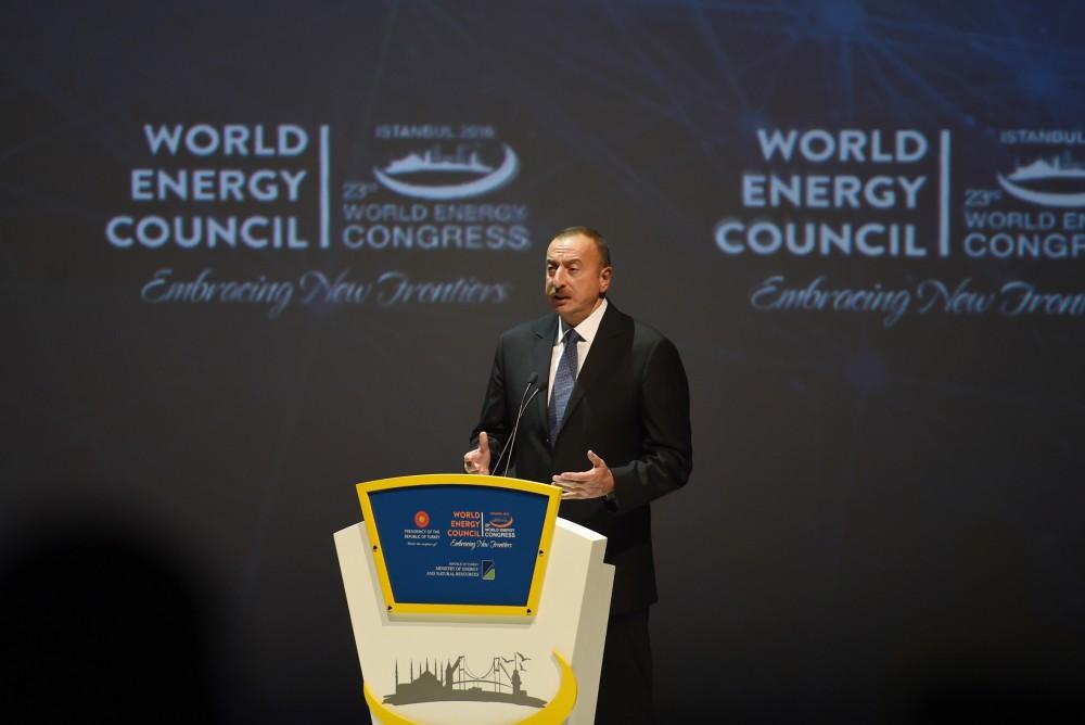 Prezident İlham Əliyev 23-cü Dünya Enerji Konqresində iştirak edir (YENİLƏNİB)  (FOTO)