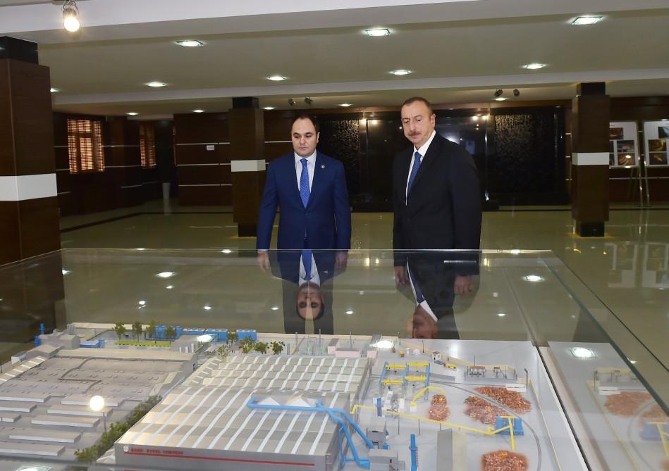 Prezident İlham Əliyev Bakıda oksigen zavodunun açılışında iştirak edib (FOTO) (YENİLƏNİB)