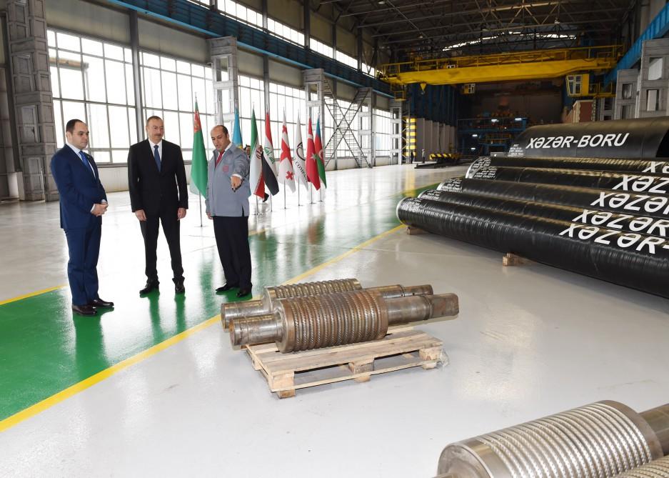 Prezident İlham Əliyev Bakıda oksigen zavodunun açılışında iştirak edib (FOTO) (YENİLƏNİB)