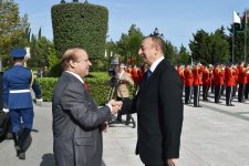 Pakistanın Baş nazirinin rəsmi qarşılanma mərasimi olub (FOTO)