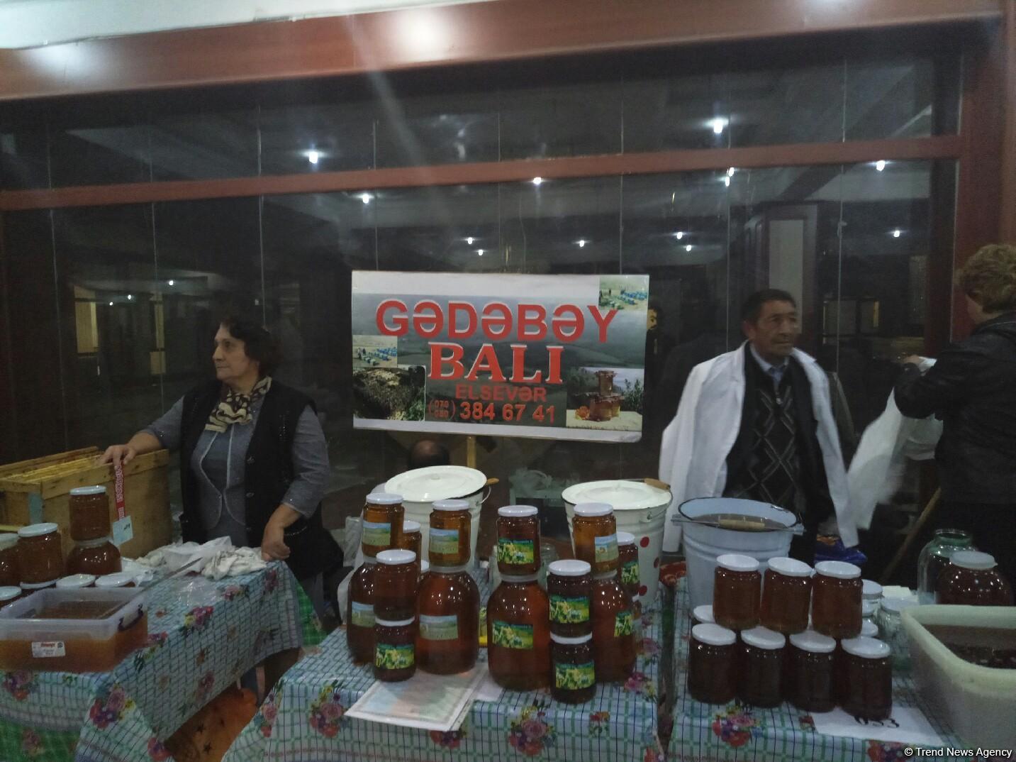 Bakıda bal yarmarkası - bu dəfə daha az məhsul var (FOTO)