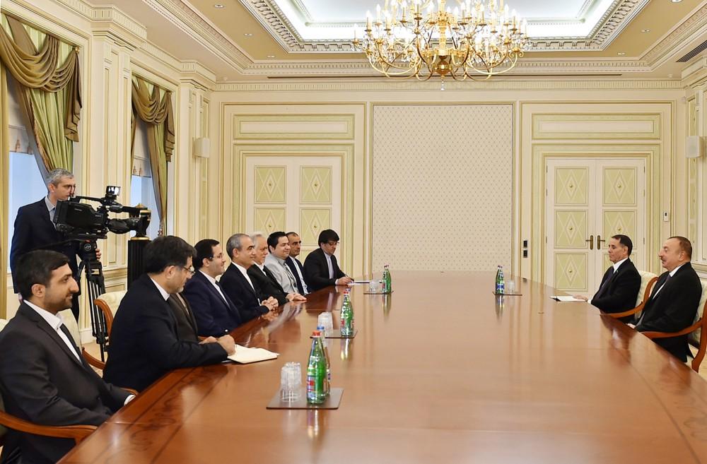 Prezident İlham Əliyev İranın Ərdəbil əyalətinin valisini qəbul edib (FOTO) (YENİLƏNİB)
