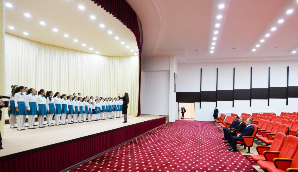 Ağstafada Musiqi Mərkəzi istifadəyə verilib (FOTO)