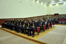 Hərbi liseyin kursantları sağlam həyat tərzi ilə bağlı məlumatlandırılıb (FOTO)