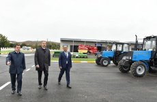 Prezident İlham Əliyev: Biz dünya miqyasında kənd təsərrüfatı məhsullarını ixrac edən önəmli ölkəyə çevriləcəyik (FOTO)