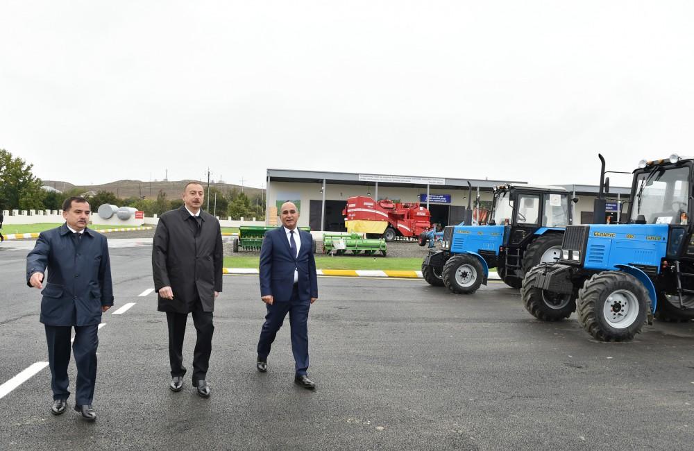 Prezident İlham Əliyev: Biz dünya miqyasında kənd təsərrüfatı məhsullarını ixrac edən önəmli ölkəyə çevriləcəyik (FOTO)