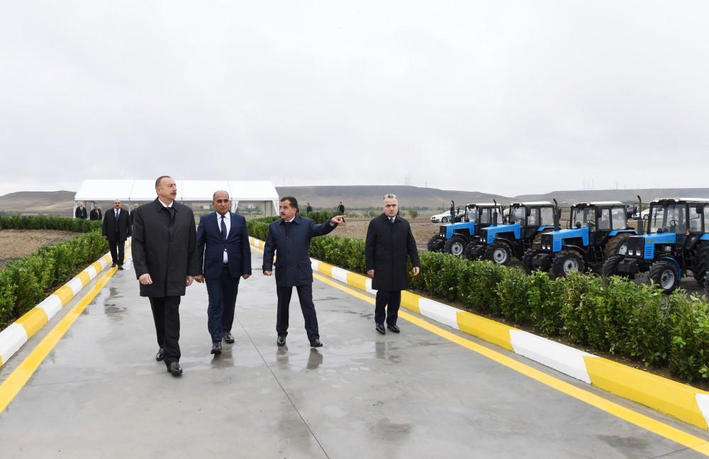 Prezident İlham Əliyev: Biz dünya miqyasında kənd təsərrüfatı məhsullarını ixrac edən önəmli ölkəyə çevriləcəyik (FOTO)
