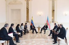 Prezident İlham Əliyev: Venesuela Prezidentinin Azərbaycana səfəri ikitərəfli əməkdaşlığın genişləndirilməsi üçün yaxşı imkanlar yaradır (FOTO)