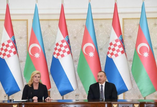 Prezident: Xorvatiya Azərbaycanın ərazi bütövlüyünü dəstəkləyir