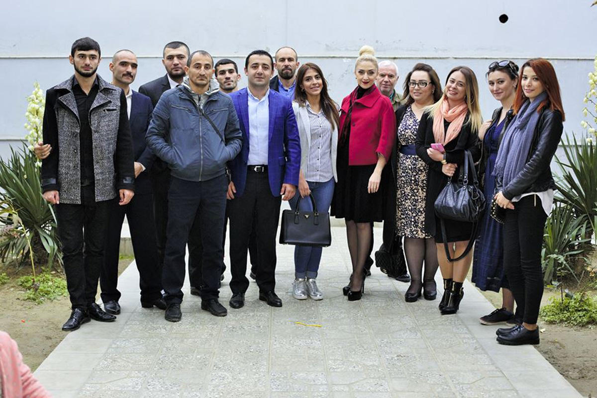 Azərbaycan idmançıları uşaqları sevindirdilər (FOTO)