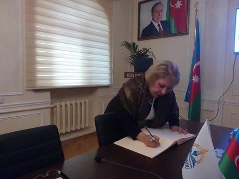 Misirin Azərbaycandakı səfiri Bilik Fondunda olub  (FOTO)