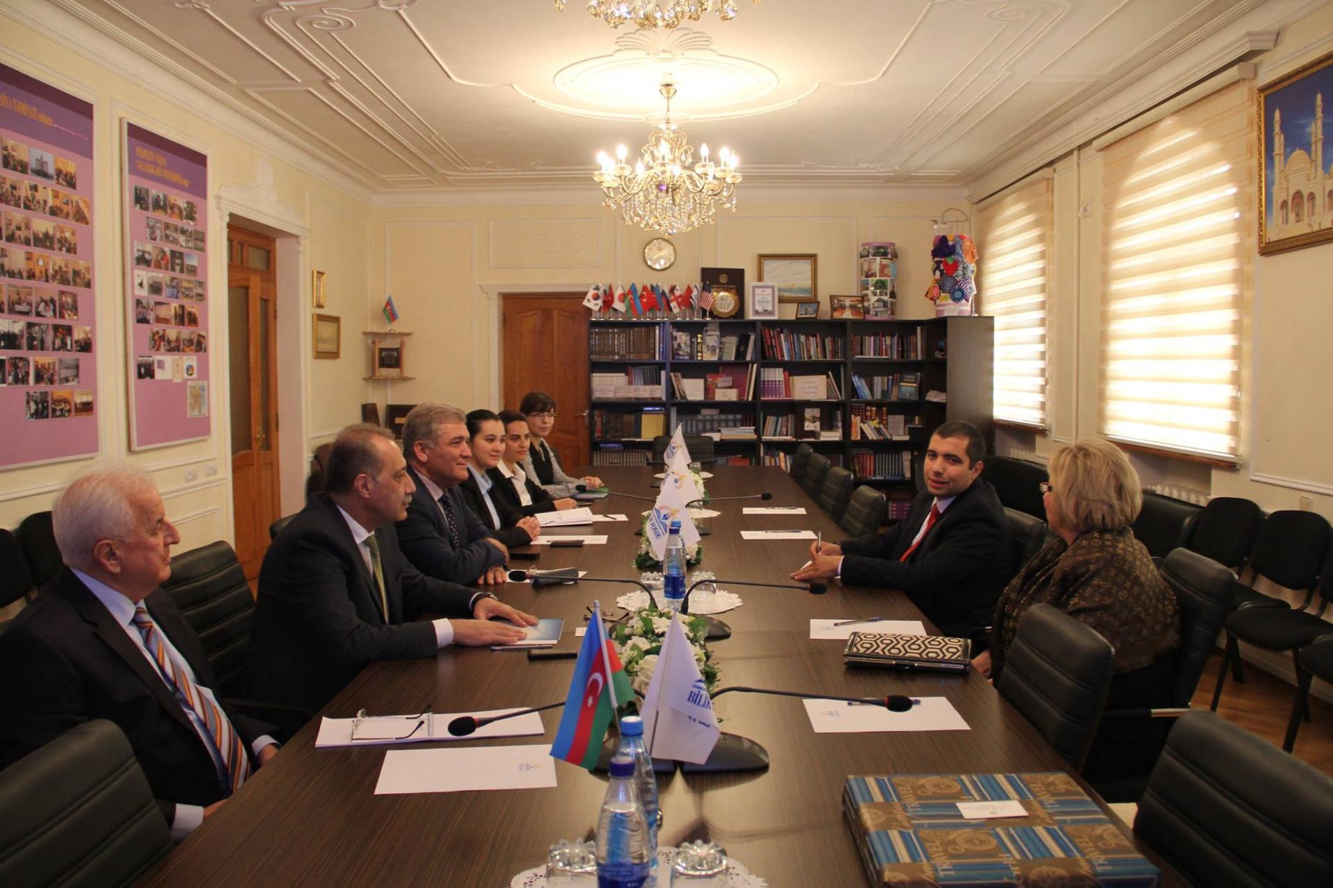 Misirin Azərbaycandakı səfiri Bilik Fondunda olub  (FOTO)
