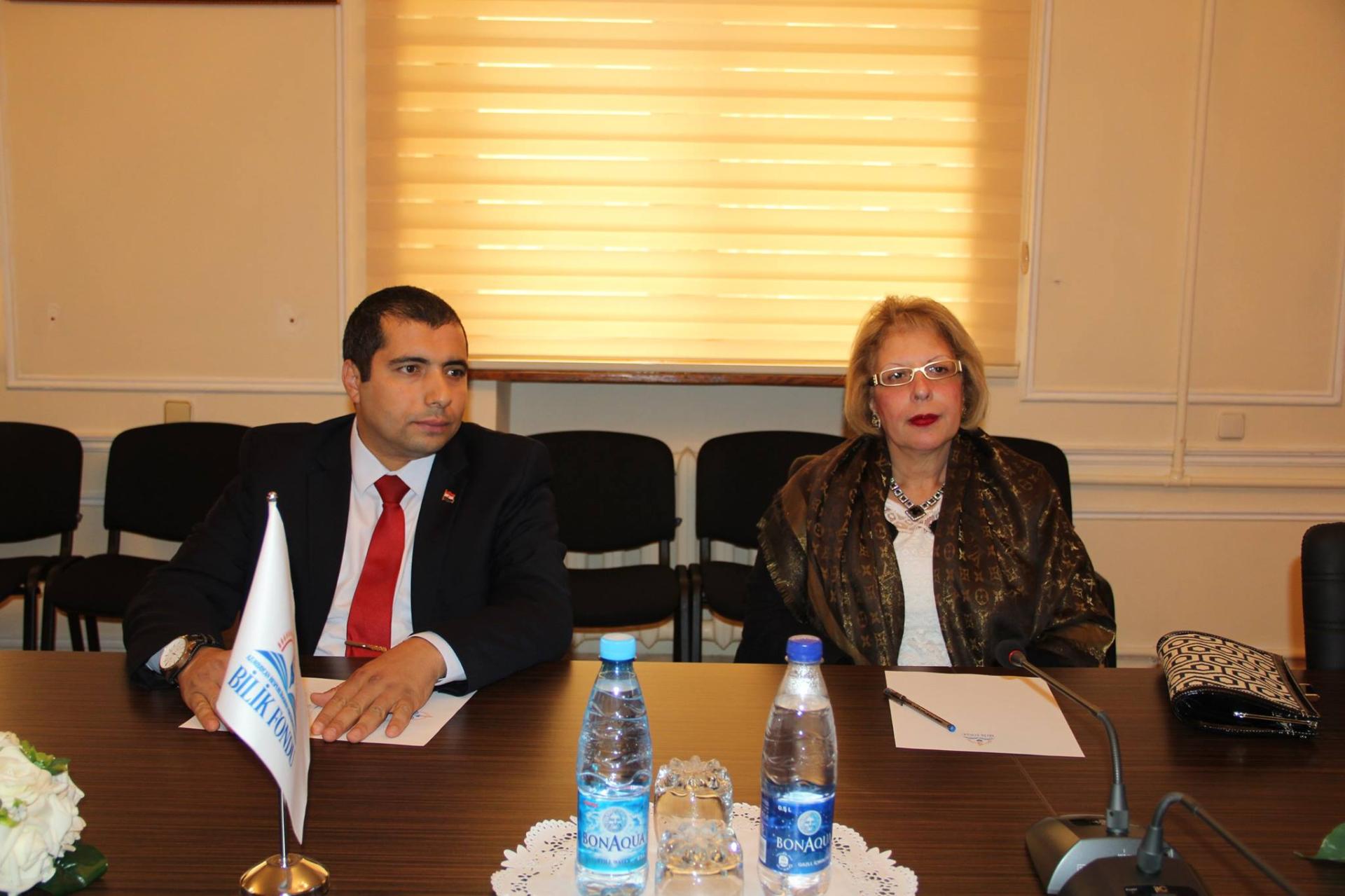 Misirin Azərbaycandakı səfiri Bilik Fondunda olub  (FOTO)