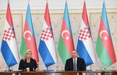 Prezident İlham Əliyev: Azərbaycan ilə Xorvatiya strateji tərəfdaş və dostlardır (FOTO) (YENİLƏNİB)