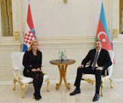 Prezident İlham Əliyev: Azərbaycan və Xorvatiya arasında əlaqələr bütün sahələrdə yüksək səviyyədədir (YENİLƏNİB) (FOTO)
