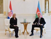 Prezident İlham Əliyev: Azərbaycan və Xorvatiya arasında əlaqələr bütün sahələrdə yüksək səviyyədədir (YENİLƏNİB) (FOTO)