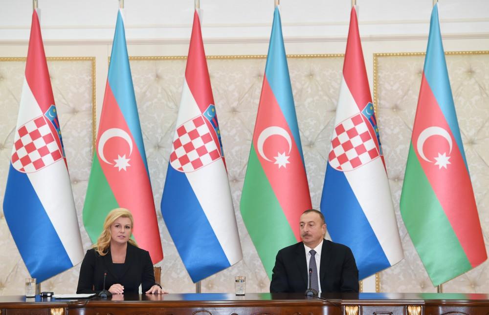 Prezident: Xorvatiya Azərbaycanın ərazi bütövlüyünü dəstəkləyir