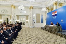 Prezident İlham Əliyev: Xorvatiya ilə strateji tərəfdaşlığımız enerji sahəsini də əhatə edəcək (FOTO) (YENİLƏNİB)