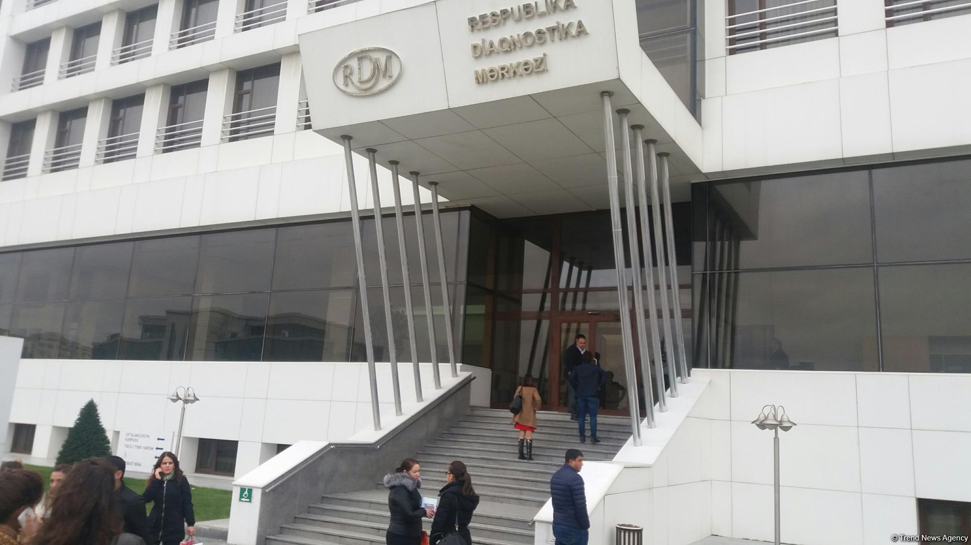 Respublika Müalicə Diaqnostika Mərkəzində yanğın (YENİLƏNİB 2)  (FOTO)