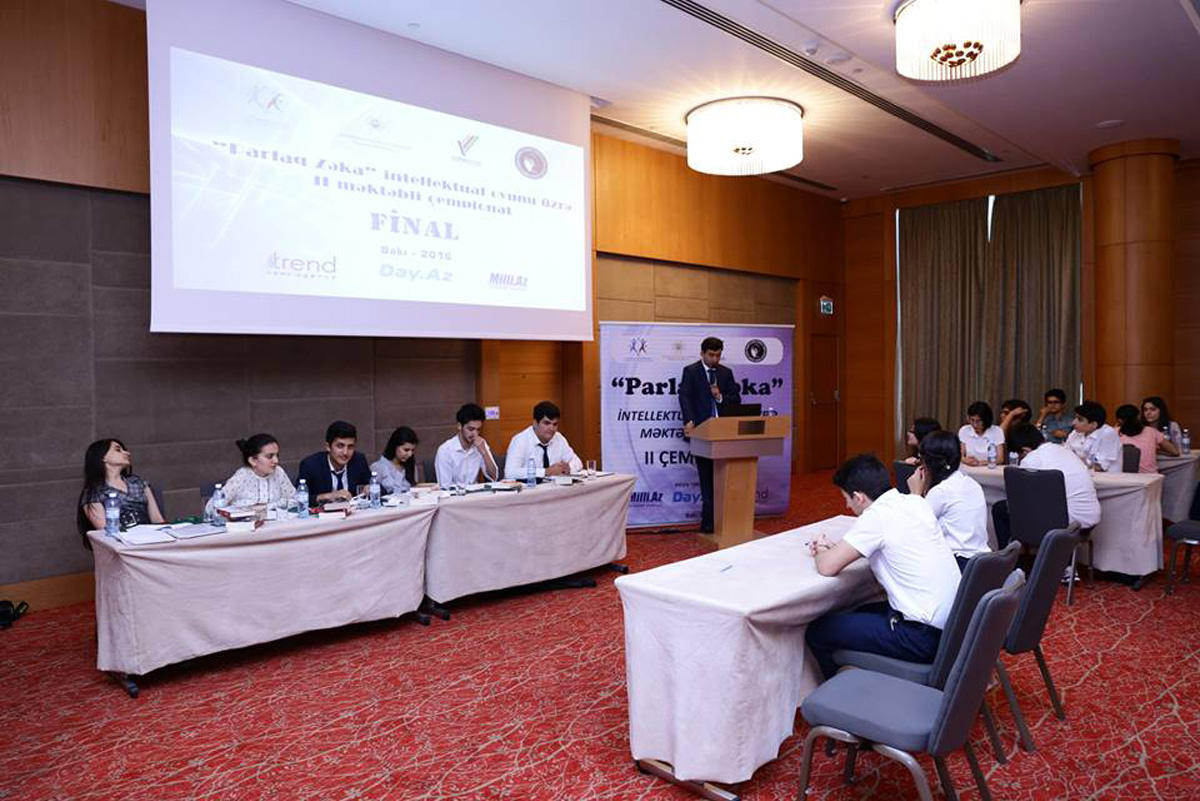 “Parlaq Zəka” məktəbli çempionat layihəsinə start verilir (FOTO)