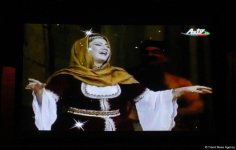 Gülüstan Əliyevanın 20 illik yaradıcılığı qeyd edilib (FOTO)