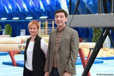 Bakıda akrobatika gimnastikası üzrə çempionat başlayıb (FOTO)
