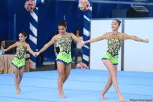 Bakıda akrobatika gimnastikası üzrə çempionat başlayıb (FOTO)