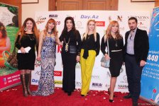 Bakıda Bayraq Gününə həsr olunmuş moda şousu keçirilib (FOTO)