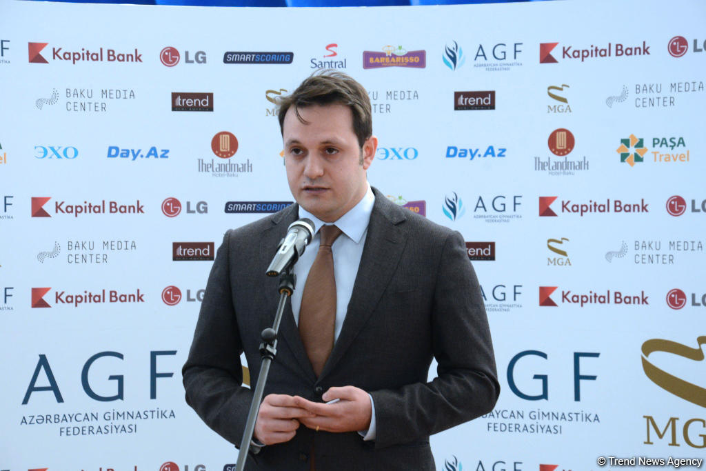 Bakıda akrobatika gimnastikası üzrə çempionat başlayıb (FOTO)