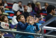 Akrobatika gimnastikası üzrə 23-cü Bakı çempionatının ikinci günü start götürüb (FOTO)