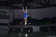 Akrobatika gimnastikası üzrə 23-cü Bakı çempionatının ikinci günü start götürüb (FOTO)