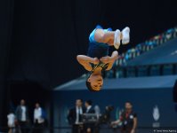 Akrobatika gimnastikası üzrə 23-cü Bakı çempionatının ikinci günü start götürüb (FOTO)