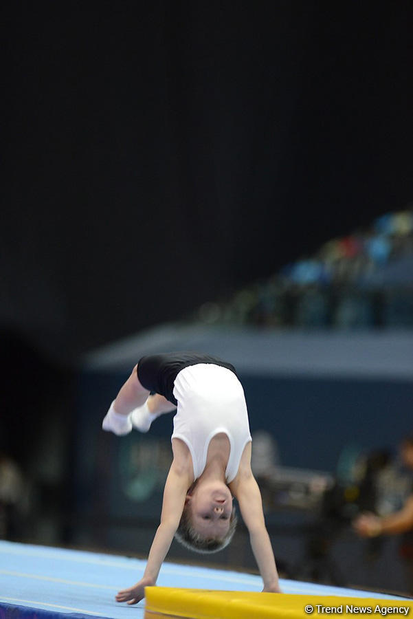 Akrobatika gimnastikası üzrə 23-cü Bakı çempionatının ikinci günü start götürüb (FOTO)