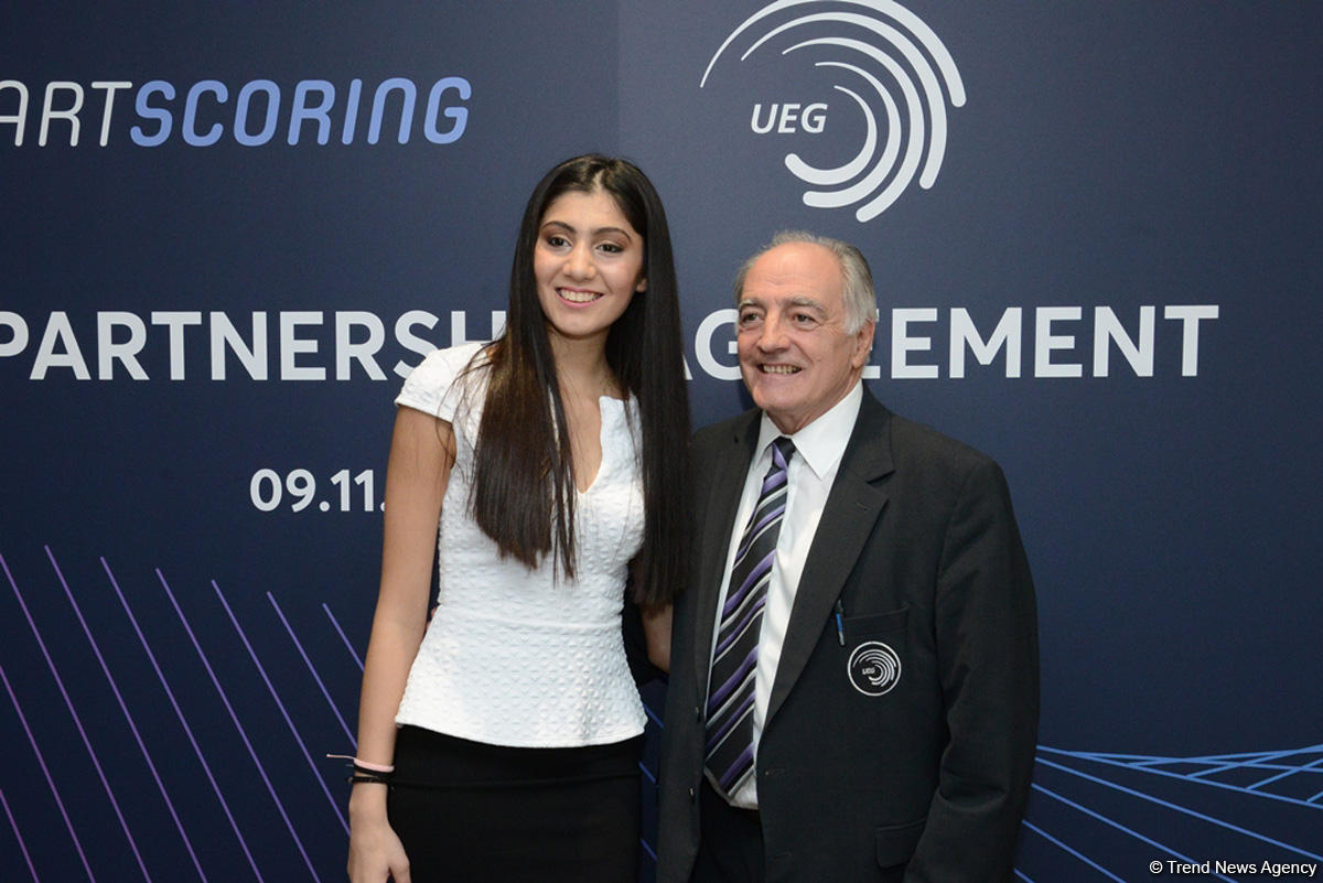 Azərbaycan brendi "SmartScoring" və Avropa Gimnastika İttifaqı əməkdaşlıq sazişi imzaladılar (FOTO)