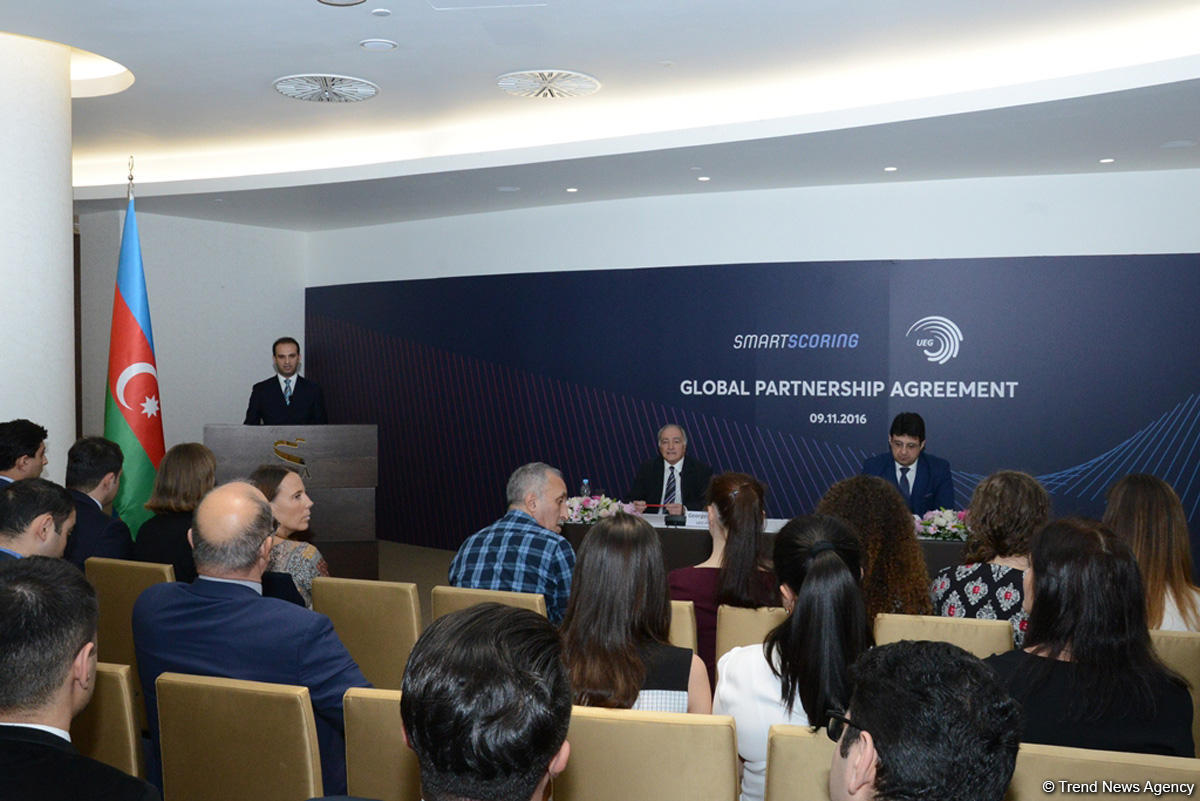 Azərbaycan brendi "SmartScoring" və Avropa Gimnastika İttifaqı əməkdaşlıq sazişi imzaladılar (FOTO)