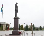 Prezident İlham Əliyev Füzuli rayonuna səfərə gəlib (FOTO)
