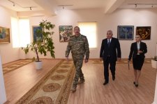Prezident İlham Əliyev Horadiz şəhərində Dövlət Rəsm Qalereyasının açılışında iştirak edib (FOTO)