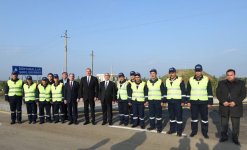Beyləqanda Birinci Şahsevən-Əhmədli-Dünyamalılar avtomobil yolu yenidənqurmadan sonra istifadəyə verilib (FOTO)