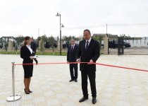 İlham Əliyev Heydər Əliyev Fondunun təşəbbüsü ilə inşa olunan 8 saylı körpələr evi-uşaq bağçasının açılışında iştirak edib (FOTO)
