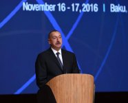 Prezident İlham Əliyev: Belə mühüm, qlobal miqyaslı tədbiri keçirməkdən qürur duyuruq (YENİLƏNİB) (FOTO)