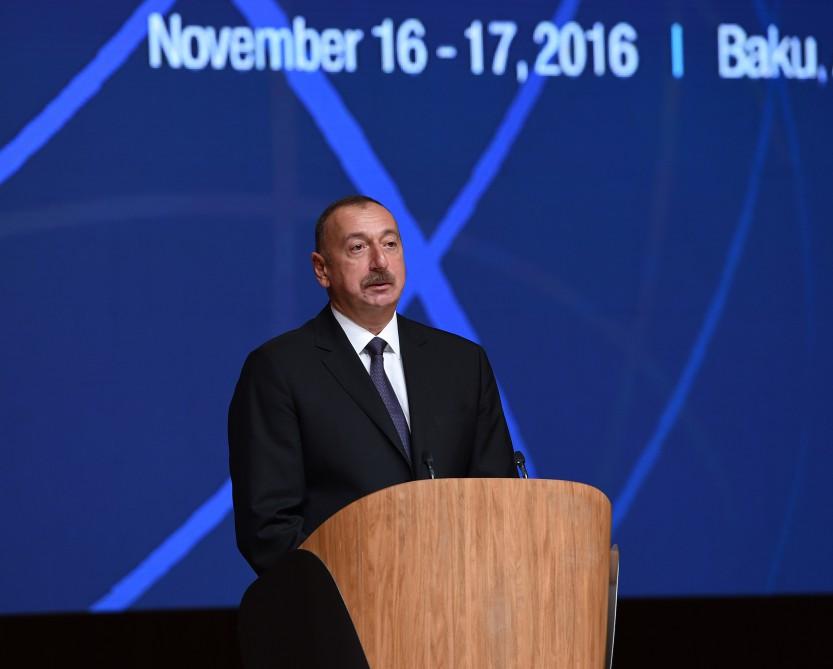 Prezident İlham Əliyev: Belə mühüm, qlobal miqyaslı tədbiri keçirməkdən qürur duyuruq (YENİLƏNİB) (FOTO)