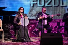 "Məhəmməd Füzulinin qəzəl dünyası" muğam gecəsi keçirilib (FOTO)
