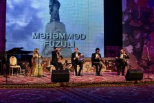 "Məhəmməd Füzulinin qəzəl dünyası" muğam gecəsi keçirilib (FOTO)